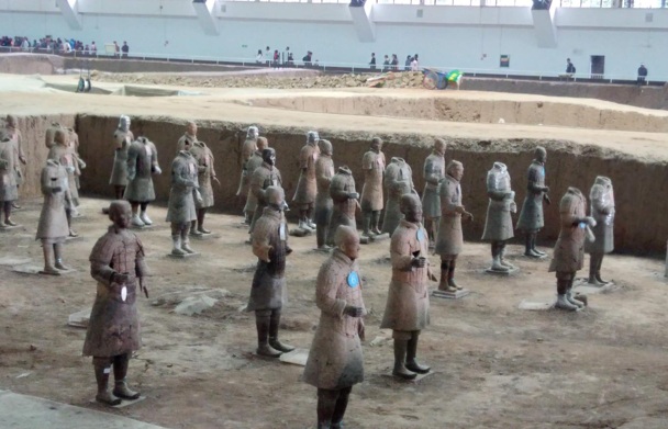 兵馬俑博物館1号坑