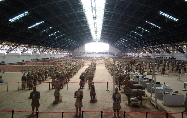 兵馬俑博物館1号坑