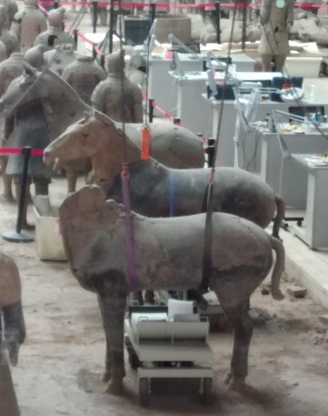 兵馬俑博物館1号坑