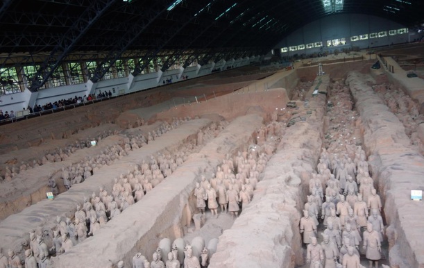 兵馬俑博物館1号坑